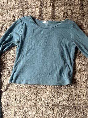 Garage blue long sleeve